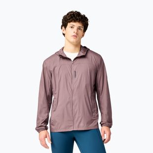 Giacca da corsa da uomo Brooks Canopy Packable Jacket brown