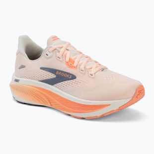 Scarpe da corsa donna Brooks Ghost 18 star white/cyber peach/grey