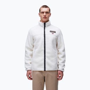 Felpa Napapijri T-Tynik Full Zip uomo beige dimity