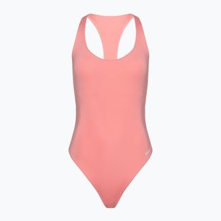 Hurley O&O Solid Racerback Moderate Costume da bagno intero donna rosa pacifico