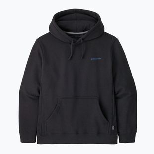 Patagonia Boardshort Logo Uprisal Hoody nero inchiostro