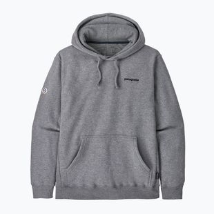 Patagonia Fitz Roy Icon Uprisal Hoody felpa in erica grigia