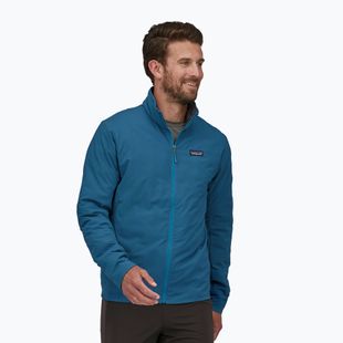 Giacca ibrida Patagonia Thermal Airshed da uomo blu ondulato