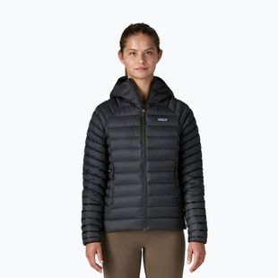Felpa con cappuccio Patagonia Down da donna, nero