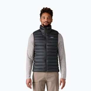 Maglione da uomo Patagonia Down senza maniche nero