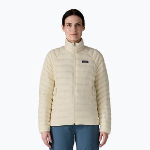 Piumino donna Patagonia Down Sweater lana bianco