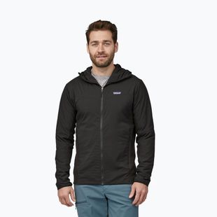 Patagonia Nano-Air Light Hybrid Hoody nero da uomo