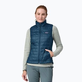 Patagonia donna senza maniche Nano Puff lagom blu