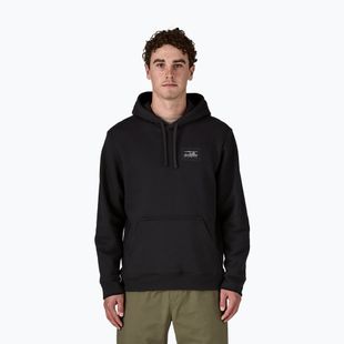 Felpa da uomo Patagonia '73 Skyline Uprisal Hoody nero inchiostro