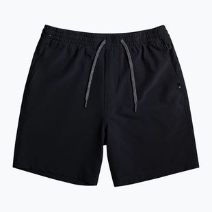 Pantaloncini da bagno Quiksilver Ocean Elastic 18" da uomo, nero