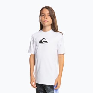 Camicia da bagno Quiksilver per bambini Solid Streak bianco