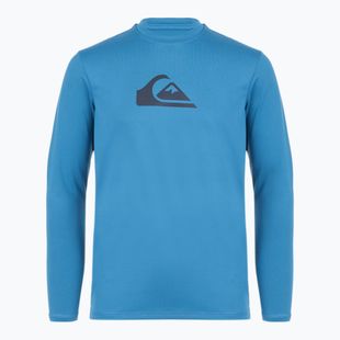 Quiksilver Solid Streak manica lunga da bagno blu per bambini