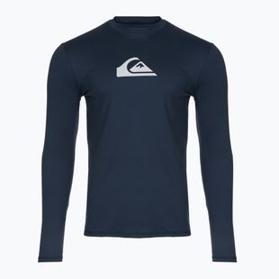Maglia a maniche lunghe da nuoto per bambini Quiksilver Solid Streak navy blazer