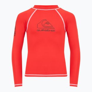 Quiksilver maniche lunghe nuoto bambino On Tour rosso
