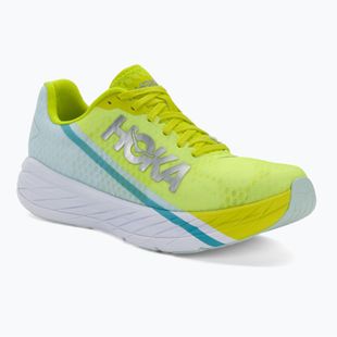 Scarpe da corsa HOKA Rocket X vetro blu/primula della sera