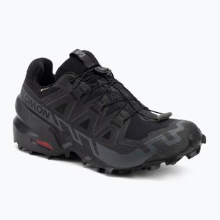 Scarpe da corsa da donna Salomon Speedcross 6 GTX nero/nero/phan