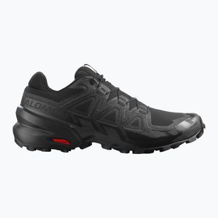 Scarpe da corsa da uomo Salomon Speedcross 6 GTX Wide nero/phantom