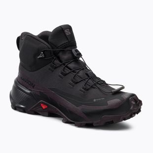 Scarpe da trekking da donna Salomon Cross Hike MID GTX 2 nero/cioccolato prugna/nero