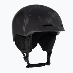 Salomon Player Combo Casco da sci per bambini + occhiali XV Jr nero tie&dye/nero argento