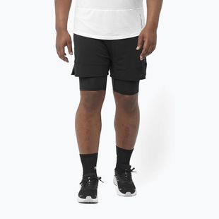 Pantaloncini da corsa Salomon Sense 2IN1 nero profondo da uomo