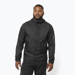 Giacca da corsa Salomon Cross Wind nero profondo da uomo