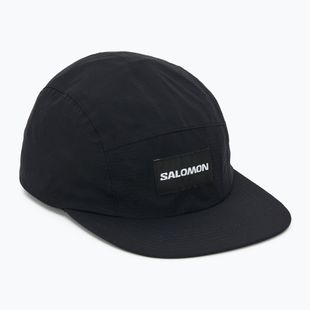 Cappellino da donna con visiera Salomon Bonatti WP 5 Panel nero profondo