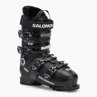 Scarponi da sci da uomo Salomon Select HV 80 nero/beluga/argento metallizzato