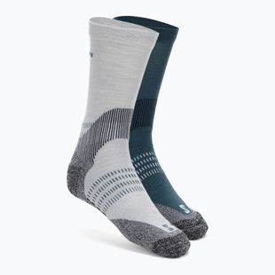 Calze da trekking Salomon X Ultra Access Crew 2 paia cava/stargazer