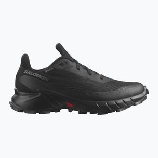 Scarpe da corsa da donna Salomon Alphacross 5 GTX nero/nero/ebano