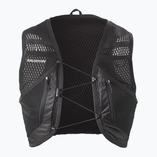 Gilet da corsa Salomon Active Skin 12 No Flasks nero/metallo