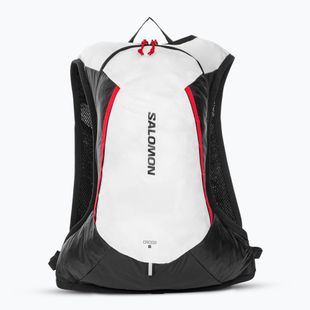 Zaino da corsa Salomon Cross 8 l bianco/nero