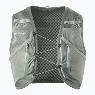 Salomon Active Skin 12 No Flasks gilet da corsa ghirlanda d'alloro/fioriera/lavaggio aloe