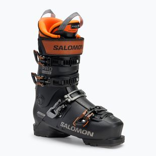 Scarponi da sci da uomo Salomon S/Pro Supra 110 GW nero/grigio scuro met./orange tiger
