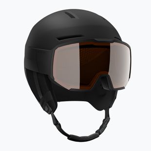 Casco da sci Salomon Osmo nero/arancio flash tonic