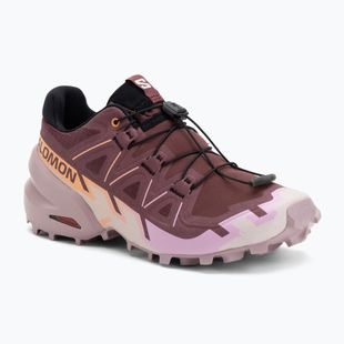 Salomon Speedcross 6 scarpe da corsa donna catawba grape/papaya/deauville mauve