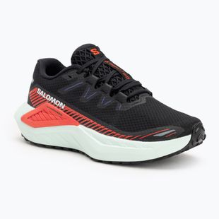 Scarpe da corsa da donna Salomon Drx Defy GRVL nero/pomodoro ciliegia/bay