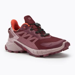 Salomon Supercross 4 GTX scarpe da corsa donna tawny port/deauville mauve/cherry tomato