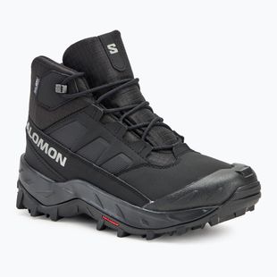Salomon Crosstrak WP scarpe da trekking uomo nero/nero/asfalto