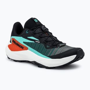Scarpe da corsa Salomon Genesis bay/verde elettrico/ciliegia da uomo