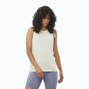 Canotta running donna Salomon SHAKEout Core Tank icicle
