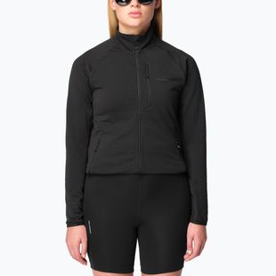 Felpa in pile da donna Salomon Lightwarm Full Zip deep black