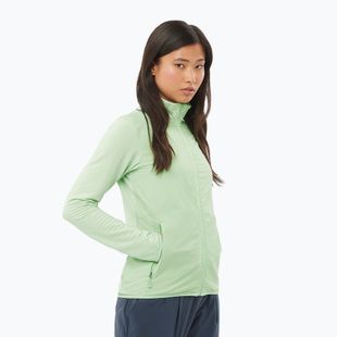 Giacca da trekking da donna Salomon Sntial Lightwarm Hybrid schiuma di mare