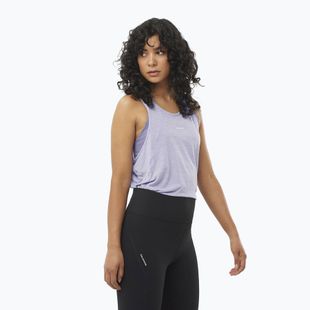 Canotta running donna Salomon SHAKEout Air Tank cosmic sky