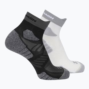 Calzini Salomon Aero 2 paia bianco/nero