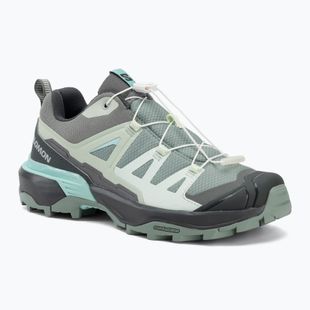 Scarpe da trekking da donna Salomon X Ultra 360 green milieu/urban chic/clearly aqua