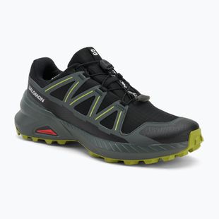 Scarpe da corsa da uomo Salomon Speedcross Peak GTX black/urban chic/dark citron