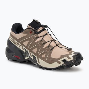 Scarpe da corsa da uomo Salomon Speedcross 6 natural/black/almond milk