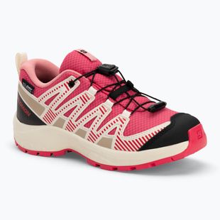 Salomon XA PRO V8 WP scarpe da trekking per bambini rouger/vanila/flamino rosa