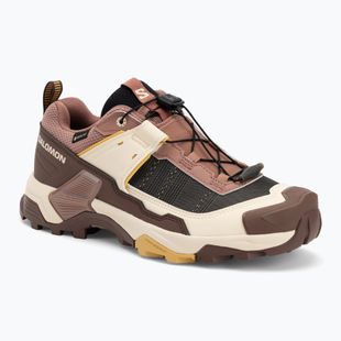 Scarpe da trekking da donna Salomon X ULTRA 5 GTX burlwood / french roast / rattan