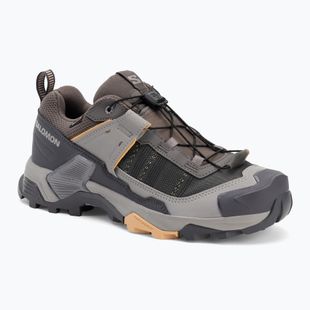 Scarponi da trekking da donna Salomon X ULTRA 5 GTX prugna kitten / nine iron / soft clay